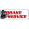 Signmission BRAKE SERVICE BANNER SIGN car auto repair shocks mechanic automobile B-72 Brake Service - alternate 1